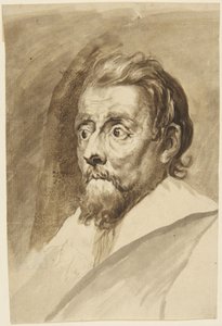 Oude man met baard, naar links gericht door Antoine de Marcenay de Ghuy