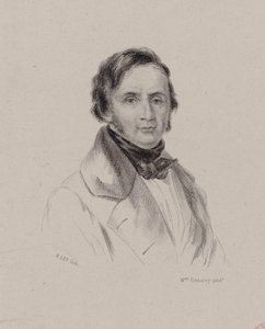 Portret van pianist en componist Joseph Bernard Woets 1783-1878, ca. 1830 door Antoinette Louise Demarcy