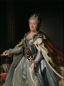 Portret van Catharina II (1729-96)