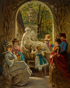 Paviljoen van het Lentefestival in Schönbrunn, Wenen