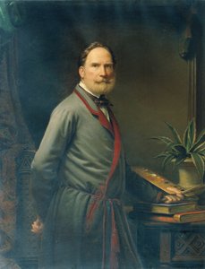 Zelfportret door Anton Einsle