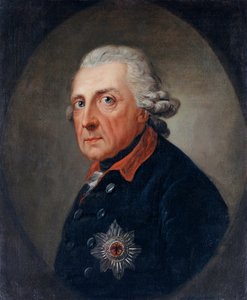 Friedrich de Grote door Anton Graff