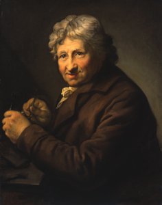 Duits: Daniel Nikolaus Chodowiecki (1726-1801). Um 1800/ 1801 Daniel Nikolaus Chodowiecki door Anton Graff