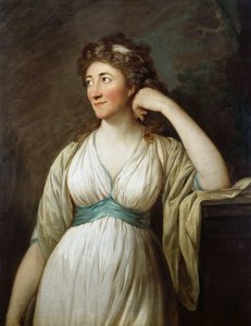 Portret van Elisa von der Recke 1754-1833, 1795-1796