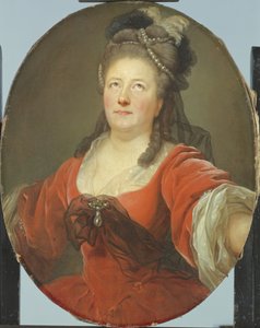 Portret van de Actrice Friederike Seyler