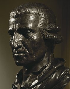 Joseph Haydn. Gegoten hoofdbuste ...