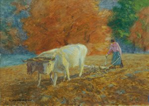 Herfst door Anton Hans Karlinsky