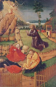 Jezus in de Tuin van Olijven, uit Scènes uit het Leven van Christus