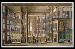 Interieur van de Harem van de Grote Heer van Constantinopel, gegraveerd door Francois Denis Nee (1732-1817) 1811 door Anton Ignaz Melling