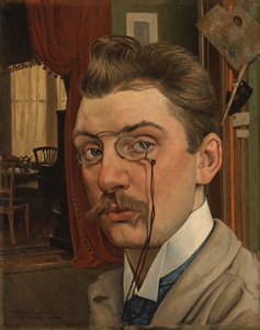 Zelfportret in het atelier
