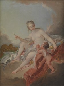 Venus en Amor door Anton Muller
