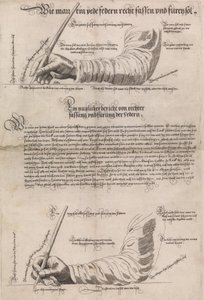 Schreibkunst door Anton Neudörffer
