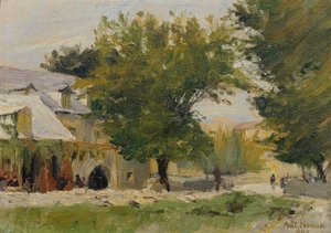 Herberg in Salona aan de weg naar Glisse
