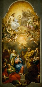 Nederdaling van de Heilige Geest door Anton Raphael Mengs