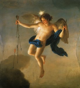 Hesperus als personificatie van de avond door Anton Raphael Mengs