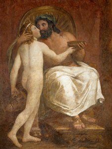 Jupiter kust Ganymedes door Anton Raphael Mengs