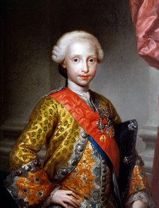 Portret van Antonio Pascual de Borbon y Wettin (Caserta) door Anton Raphael Mengs