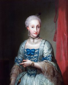 Portret van Infanta Maria Josefa van Spanje, door Anton Raphael Mengs