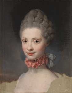 Portret van Maria Luisa van Parma als Prinses van Asturië, 1765