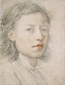 Zelfportret, 1740 door Anton Raphael Mengs