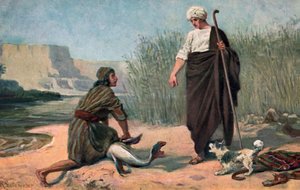 Tobias en de Engel door Anton Robert Leinweber