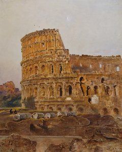 Colosseum in Rome door Anton Romako