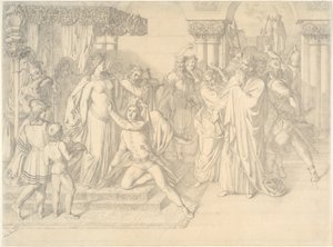 Zangerswedstrijd op de Wartburg, c. 1853