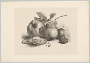 Fruit, pruimen en oesters