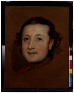Portret van Leopold Franz, Prins van Anhalt-Dessau (1740-1817) door Anton von Maron