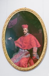 Portret van kardinaal Vincenzo Maria Altieri door Anton von Maron