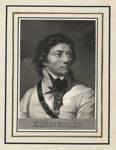 Portret van Tadeusz Kosciuszko 1746-1817