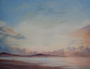 Instow Beach, Scheiding van het getij, 2014