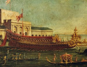 De Bucentaur (staatssloep van de doges van Venetië), Italië