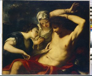 De heiligen Sebastiaan, Irene en Lucia