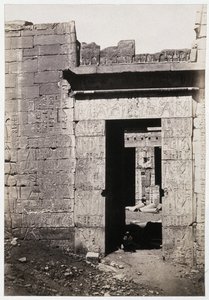 Ruïnes van Karnak, ca.1900 door Antonio Beato
