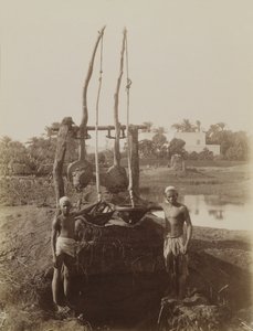 Sehadouf, Luxor door Antonio Beato