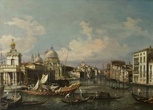 De monding van het Grand Canal