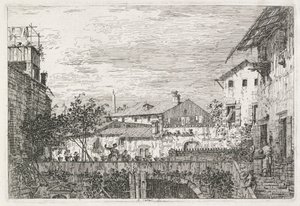 Uitzichten: Het terras door Giovanni Antonio Canal