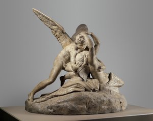 Cupido en Psyche, 1794 door Antonio Canova