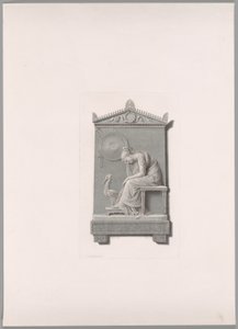 Grafmonument van Prins Willem van Oranje Nassau, uit Oeuvre de Canova door Antonio Canova