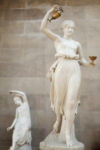 Hebe (marmer) door Antonio Canova