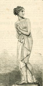 Venus Italica, door Antonio Canova (1757-1822), Galleria Palatina, Florence, Toscane, Italië