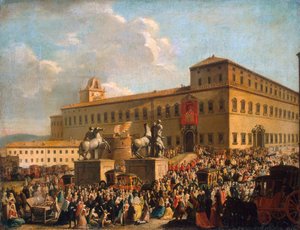 Festival voor het Quirinaalpaleis, 1767