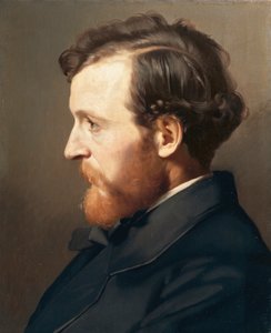 Portret van Vincenzo Ciseri door Antonio Ciseri