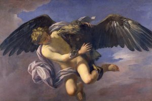 De Ontvoering van Ganymedes door Antonio Domenico Gabbiani