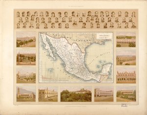 Schilderachtige en historische atlas van de Verenigde Mexicaanse Staten. LOC 2008621671-4