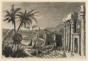 Toneelontwerp, Egyptische stad