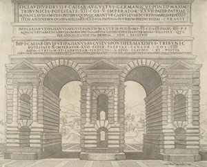 Speculum Romanae Magnificentiae door Antonio Lafreri