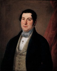 Portret van een heer