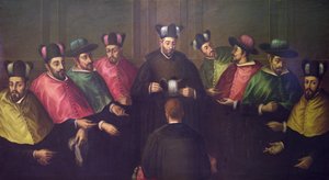 Plaatsing van de Doctorale Biretta